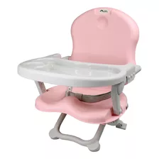 Silla Periquera Plegable Mesa Ajustable 6 A 72 Meses 18 Kg Color Rosa