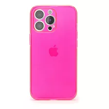 Capa Para Celular Elfo Colors iPhone 13 Pro Max Neon Cor Rosa