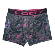 Pack X3 Boxer Lody Hombre Estampado Algodón Y Lycra Xxl Xxxl