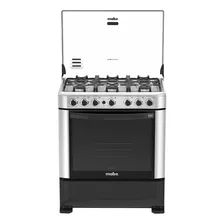 Cocina De Piso A Gas 76 Cm Inox Mabe - Cmp7625fx0