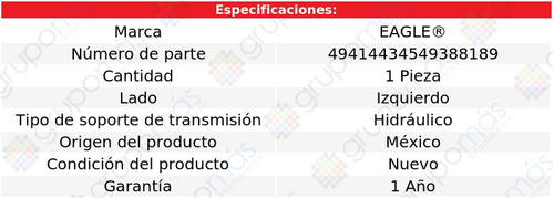 Soporte Transmisin Conductor Eagle Vue V6 3.5l 2004 A 2007 Foto 4