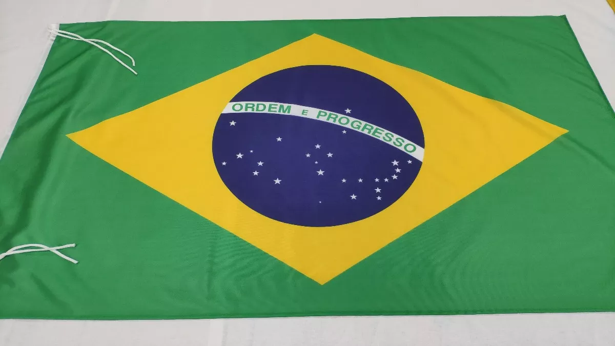 Bandera De Brasil De 150 X 90 Cm Hacemos Todos Los Paises