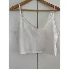 Top H&m Color Blanco Talla L