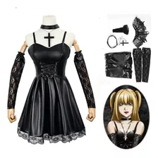 Cosplay Misa Amane Anime Deathnote Disfraz Gótico Manga