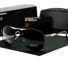 Óculos De Sol Porsche Polarizado Com Proteção Uv - 400 Luxo