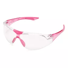 Lentes Elvex Welsg18cslpink Avion, Tamaño Único, Cristale.