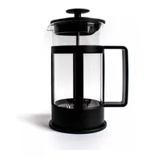 Cafetera Prensa Francesa Vidrio 600ml French Press Cafe Color Negro / Cm-001