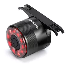 Luz Trasera Asiento Bicicleta Rgb Policial Usb Ipx6 Rockbros