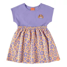 Vestido Infantil Em Ribana Patrulha Canina - Malwee Kids