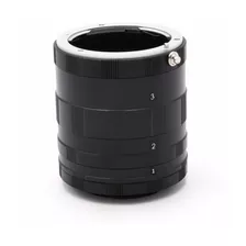 Tubo Macro Extensor Metal Canon Eos Ef Ef-s 60d 70d 5d T5i