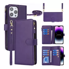 Jaorty Funda Cruzada Para Phone 15 Pro Max Con Cordón Para