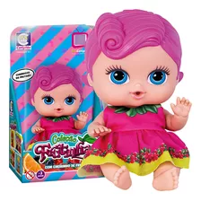 Boneca Bebe Cheirinho De Frutas Bonequinha Coleção Frutinhas