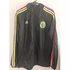 Chamarra Impermeable Selección México 2015 Adulto