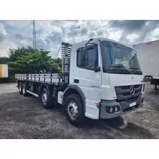 Mb Atego 3030 8x2 Ano 2020 Carroceria 9,20mts 13 Pneus Novos