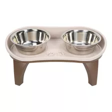 Comedero Grande Elevado Para Perros, Mesa De Comedor Doble