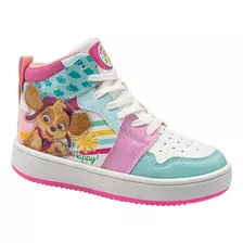 Tenis Paw Patrol Azul/blanco Para Niña 3917