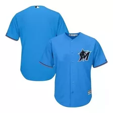 Miami Marlins Playera De Béisbol Azul