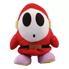 Boneco Pelúcia Shy Guy - Turma Do Super Mario Bross