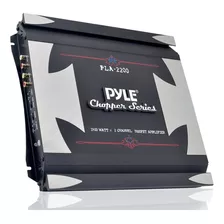 Potencia Amplificador Auto Pla2200 2 Canales 1400 W Pyle Color Negro