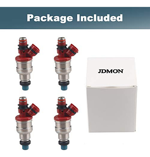 Juego De 4 Inyectores De Combustible Jdmon Compatible Con Foto 7
