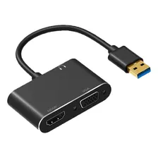 Adaptador Vga E Hdmi , Sincronização E Expansão Tela Usb 3.0