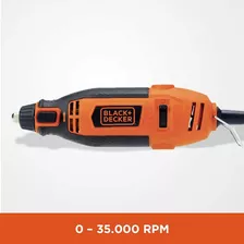 Micro Retifica 180w C/ 113 Peças Rt18ka Black Decker Potência 180 W 220v