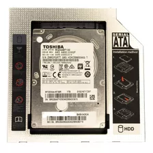 Adaptador Caddy Dvd P/ Hd Ou Ssd Notebook Drive 12.7mm Sata