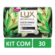 Kit Com 30 Sabonetes Em Barra Lux Flor De Verbena 85g