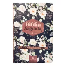 Bíblia Nvi, Couro Soft, Rosas, Com Espaço Para Anotações, Letra Grande, De Thomas Nelson Brasil. Vida Melhor Editora S.a, Capa Mole Em Português, 2021