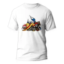 Camiseta Shonen Jump Anime One Piece Naruto Dbz 3