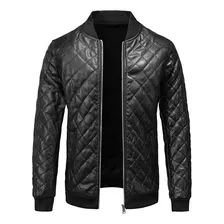 Chaqueta De Cuero Slim Motorcycle Pu De 2023