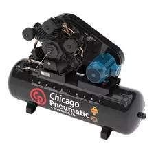 Compressor De Ar Chicago Pneumatic Cpw60/425 - 15hp 425lts Cor Preto Frequência 60 Hz 220/380v