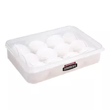 Organizador De Heladera Porta Huevos Plástica Colombraro