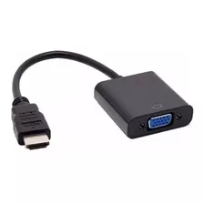 Cabo Adaptador Hdmi P/ Vga Conecta Tv Pc Xbox360 Notebook