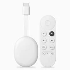 Google Chromecast 4 Hdr 4k Com Controle Remoto E Android Tv