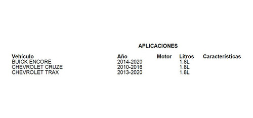 Inyector De Combustible Chevrolet Cruze 2010-2016 1.8l Foto 3