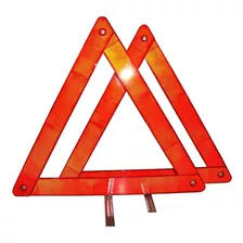 Triangulo Balizas Reflectiva Plastico Vtv Auto Reglamentaria