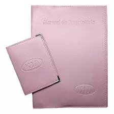 Porta Manual Rosa + Acessório Kia Na Cor Rosa