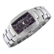 Reloj Montreal Hombre Ml781 Caja Y Malla Metal Semi Mate 