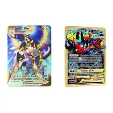 2x Card Legend Arceus Greninja Vmax Carta Pokemon Metal Ouro