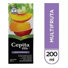 Cepita Del Valle De 200 M Pack De 6 Multifruta - Tutto Dolce