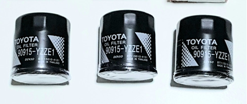Filtro Aceite Original Oferta!!!!!(3pcs) Toyota Yaris-tercel Foto 2