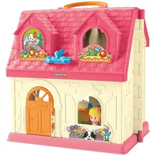 Fisher Price Casa Sonidos Y Sorpresas Little People Ingles