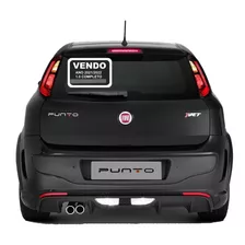 Placa Adesivo Vende-se Vendo Personalizado Veículo 2 Peças. 