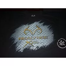 Espectacular!! Remera Orig. Real Tree- Xtreme- Black Xl