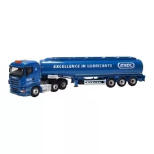 Miniatura Caminhão Scania Highline Tanker Exol 1/76 Oxford