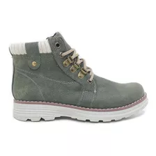 Botas Borcegos Mujer Riot Cuero Vacuno 264 Urbanos Confort