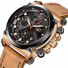 Reloj De Cuarzo Deportivo De Moda Para Hombre De Lige Con Co