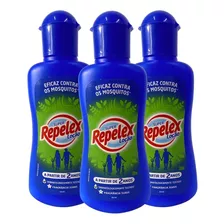 Kit Loção Repelente De Insetos Super Repelex 100ml Com 3