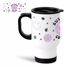 Termo Viajero Tae18 Good Vibes Café Regalo Detalle 16 Oz. 